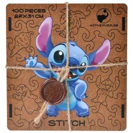 Деревянный пазл Stitch